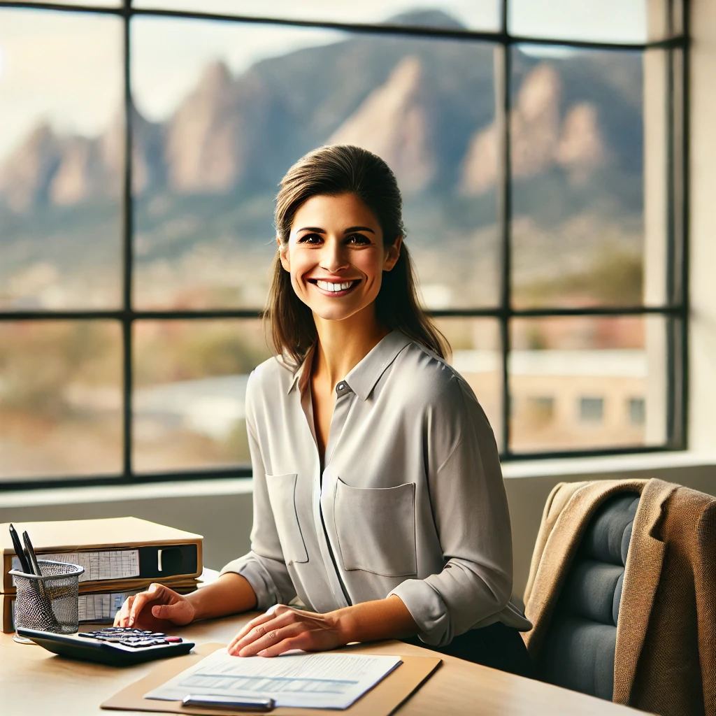 Illustration representing friendly and trustworthy bookkeeping